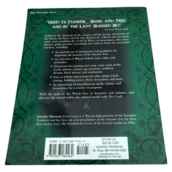 The Craft & Companion Journal Dorothy Morrison Wicca Witchcraft Spell Book Set - Picture 6 of 11